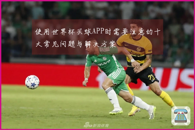 使用世界杯买球APP时需要注意的十大常见问题与解决方案