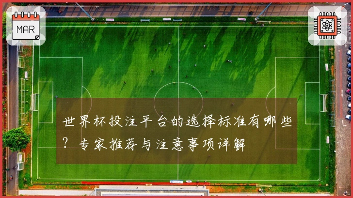 世界杯投注平台的选择标准有哪些？专家推荐与注意事项详解